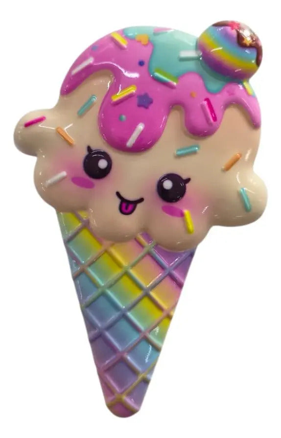 Set De Maquillaje En Estuche Helado 8 Piezas Candy Toys