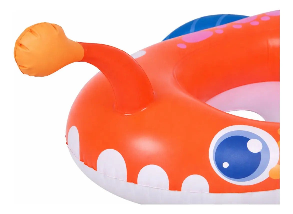 Flotador Infantil En Forma De Pez Sun Club 68x75 Cm