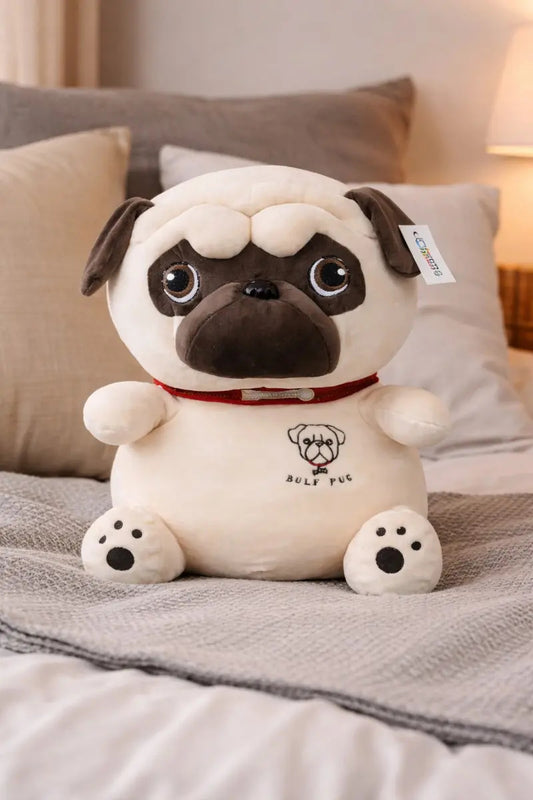 Peluche Perrito Pug Grande Suave 42×25×31 Cm Candy Toys