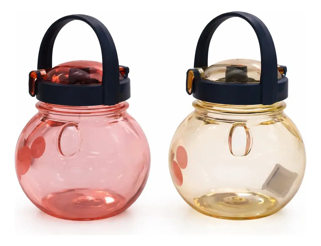 Vaso Para Agua Niños 1430 Ml Antiderrame Pato Y Oso