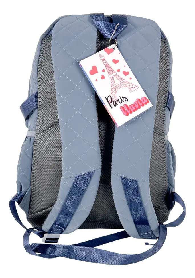 Paquete Mochila 3 Piezas Marca Lluvia Azul Primaria
