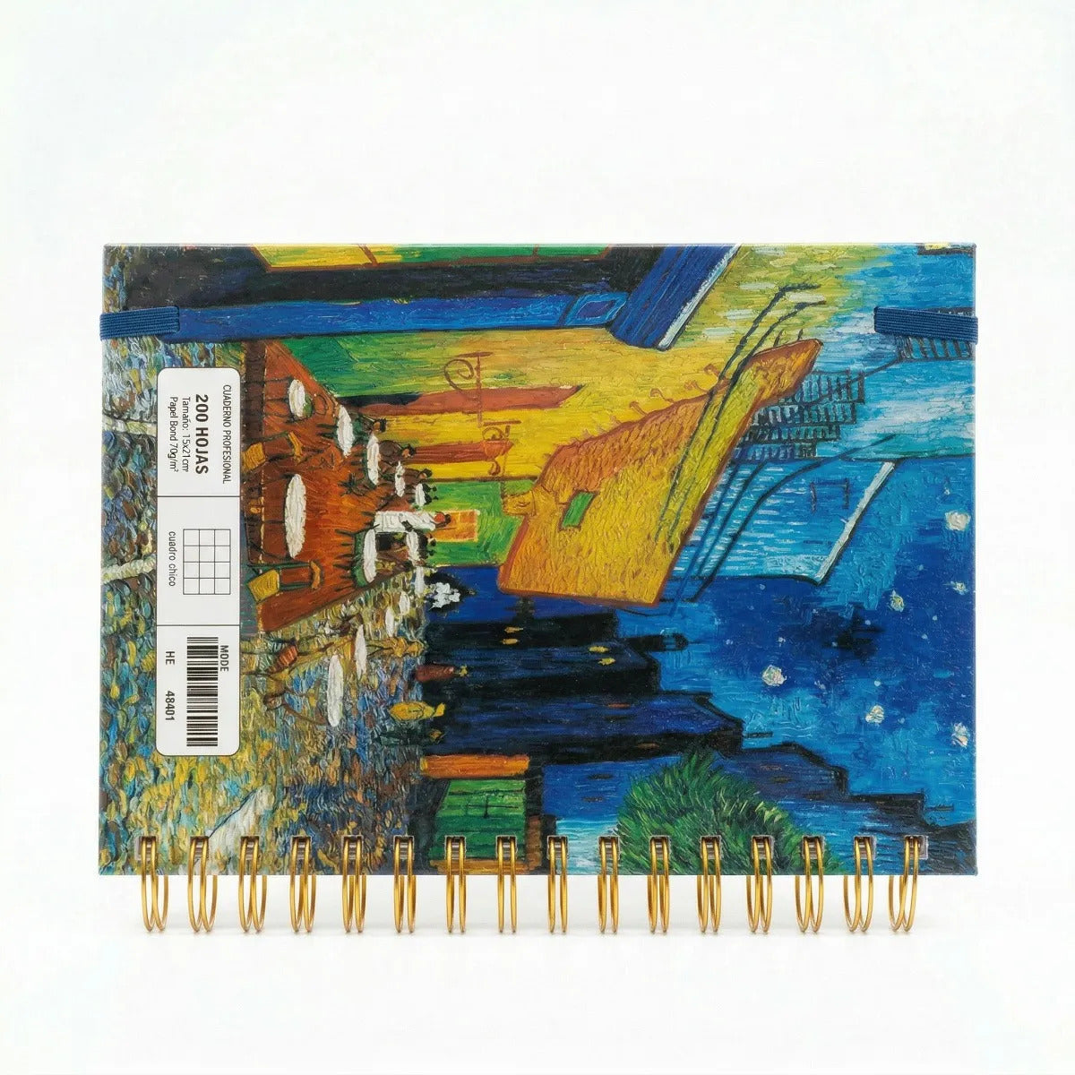 Cuaderno Titiko Van Gogh 200 Hojas Cuadro Chico Francés