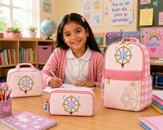 Mochila Escolar Tres Piezas Sakura Card Captor American Bags