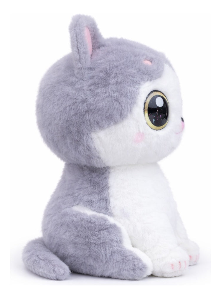 Peluche Gato Tierno Dos Colores 36x27x24 Cm Candy Toys