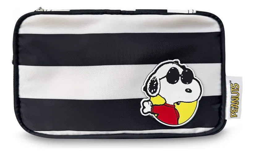 Set Escolar Yadatex Negro 3 Piezas Snoopy Canguro