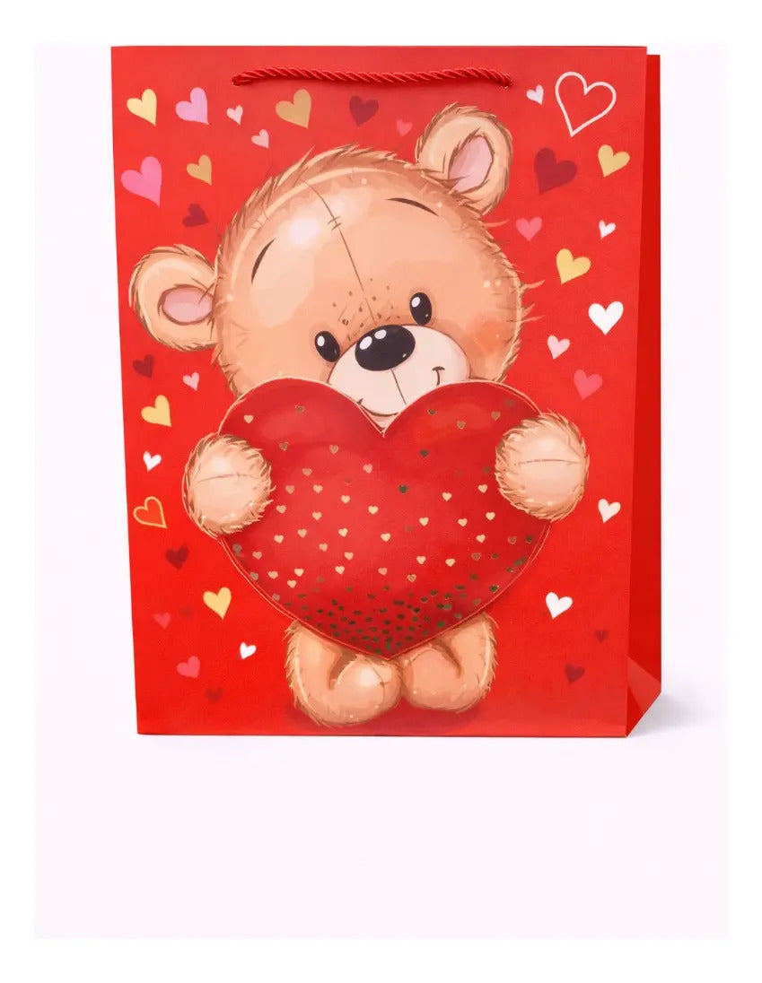 Bolsa De Regalo Una Docena Corazones Love Surimax
