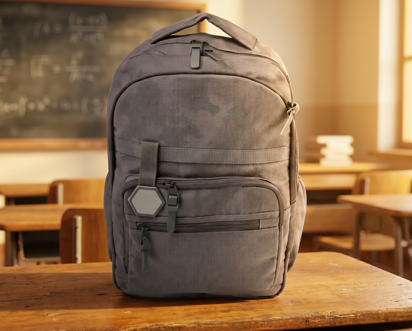 Mochila Juvenil Lluvia Gris Camuflaje Amplia Y Cómoda