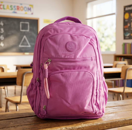 Mochila Juvenil Marca Lluvia Rosa Lista Para Acompañarte A Todas Partes