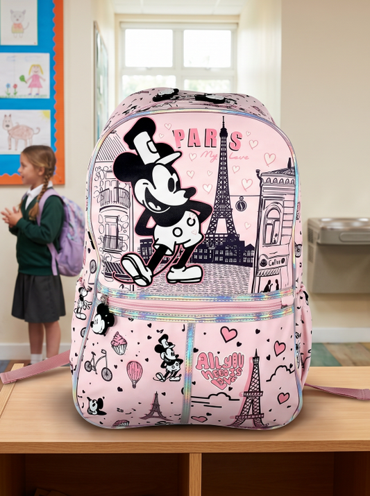 Mochila Marca Lluvia Mickey Paris Primaria