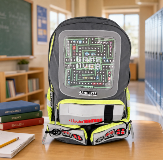 Mochila Marca Lluvia Videoguejos Primaria