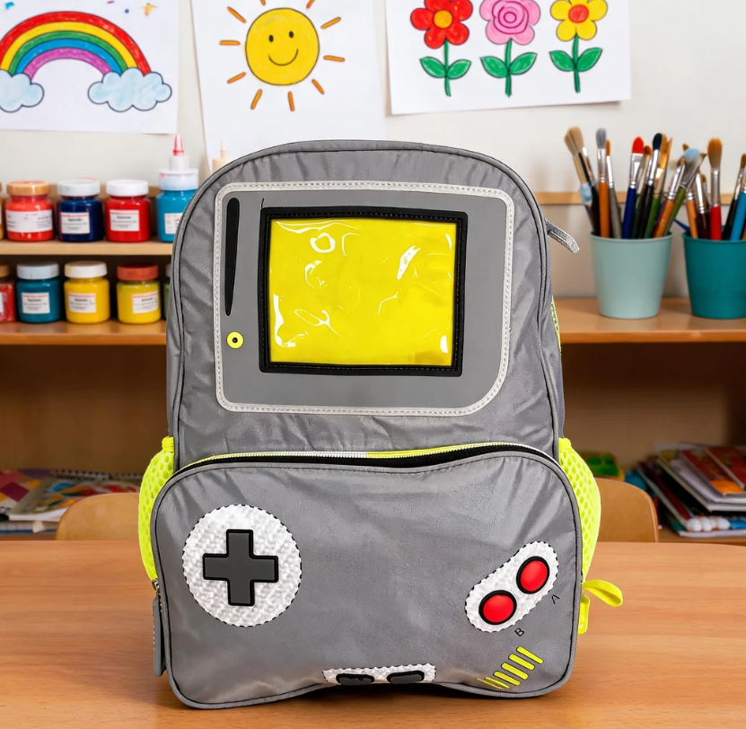 Mochila Primaria Marca Lluvia Consola Con Luz
