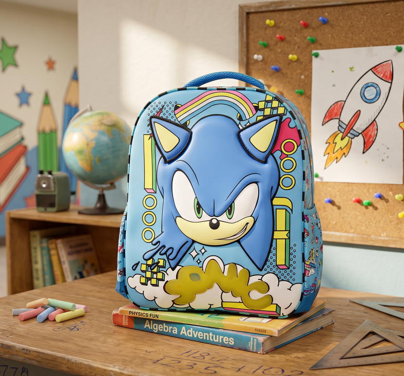 Mochila Primaria  Marca Ruz Sonic Aros