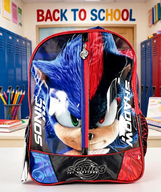 Mochila Primaria Marca Ruz Sonic Shadow