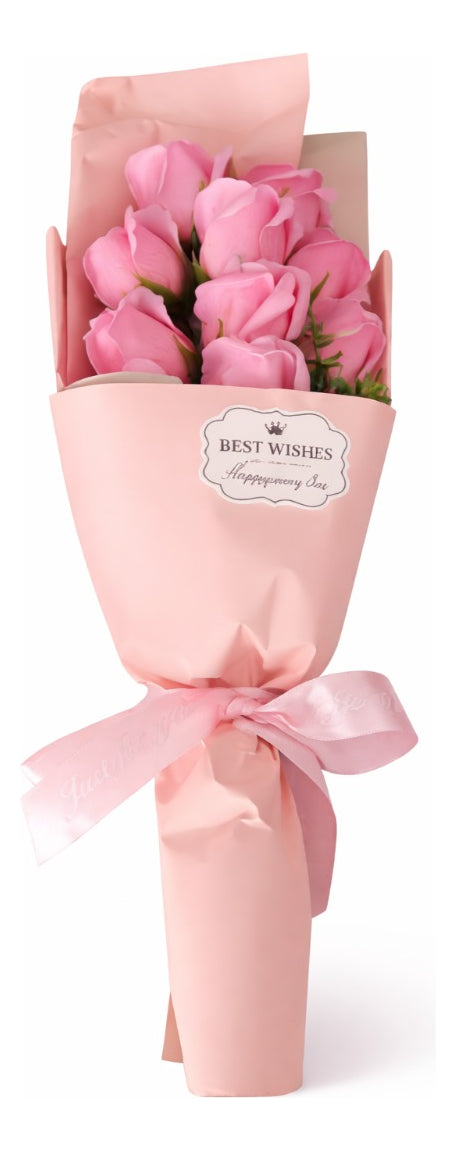 Regalo Romántico 48x8x15 Cm 11 Rosas 2 Colores Caja Elegante
