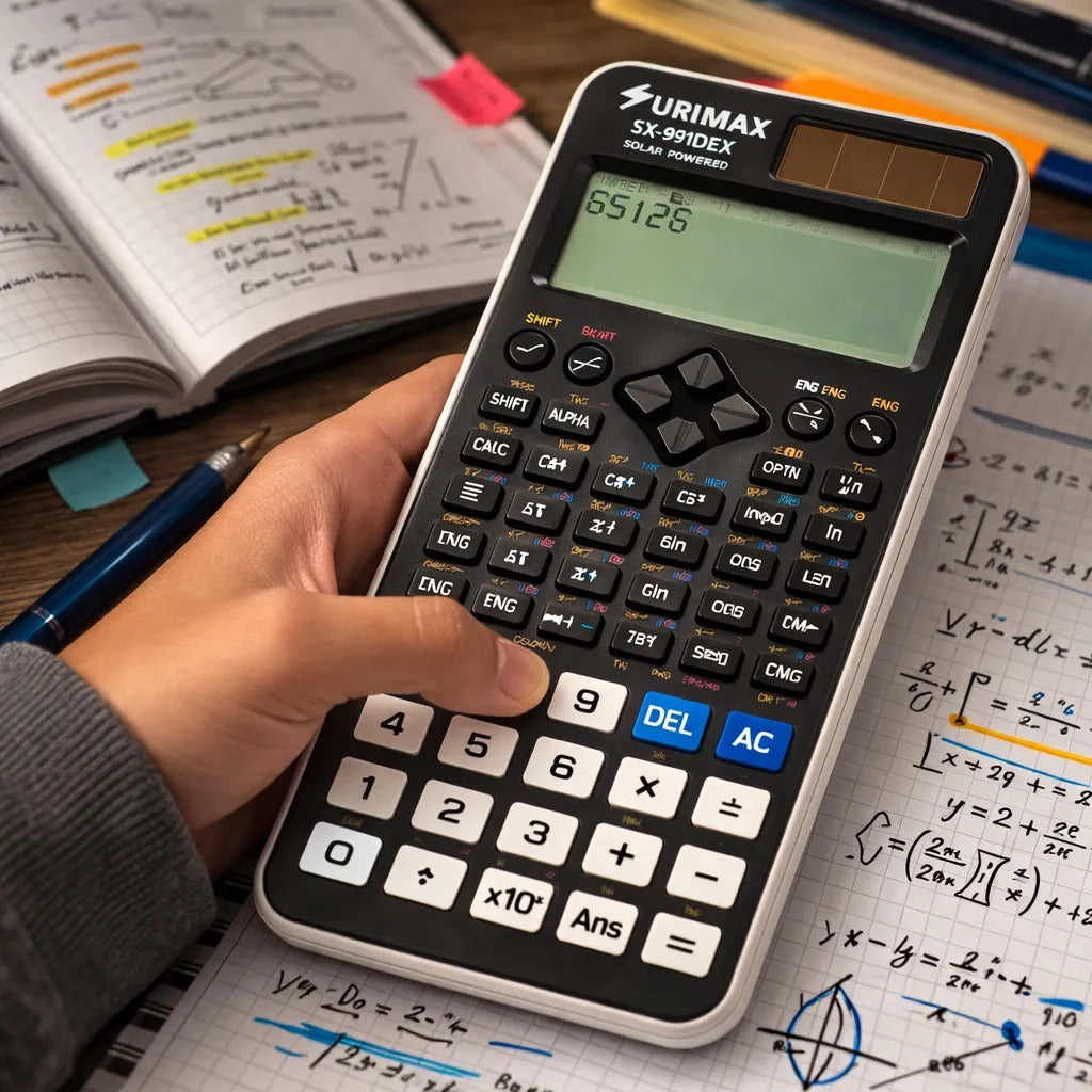 Calculadora Científica Surimax 552 Funciones Solar Y Pila