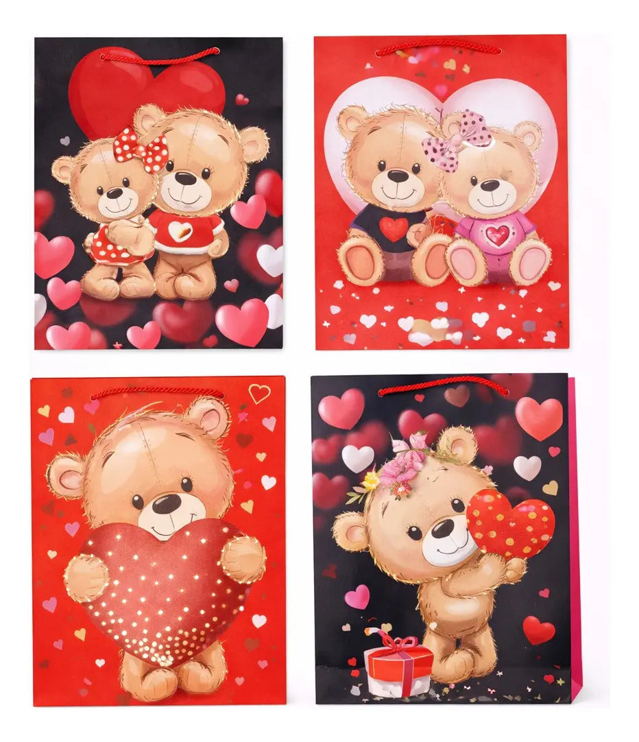 Bolsa De Regalo Una Docena Corazones Love Surimax