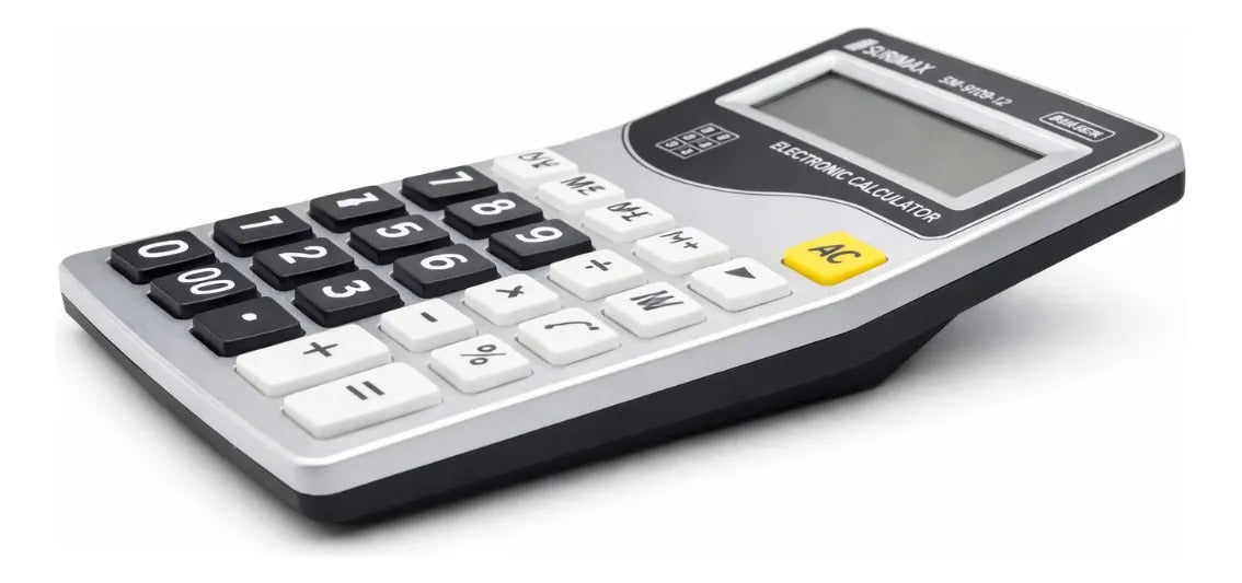 Calculadora Surimax Pantalla 12 Dígitos Oficina Escuela