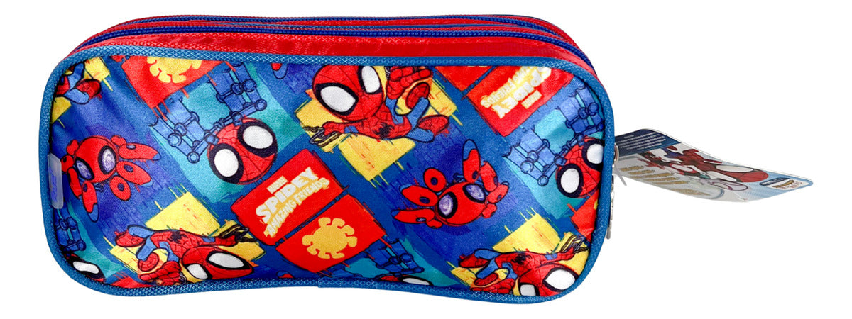 Kit De Mochilas Ruz Kínder Spidey Naranja