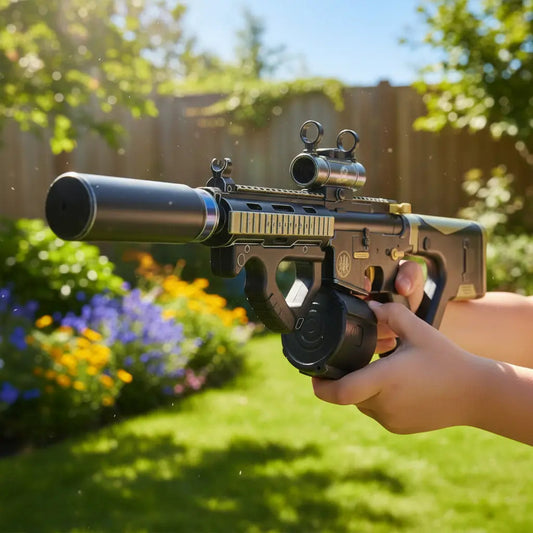 Pistola Candy Toys 674e 2c Con 50,000 Balas De Gel