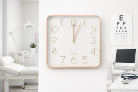 Reloj De Pared Moderno 30x4x30cm Dorado Negro Rosa Champang