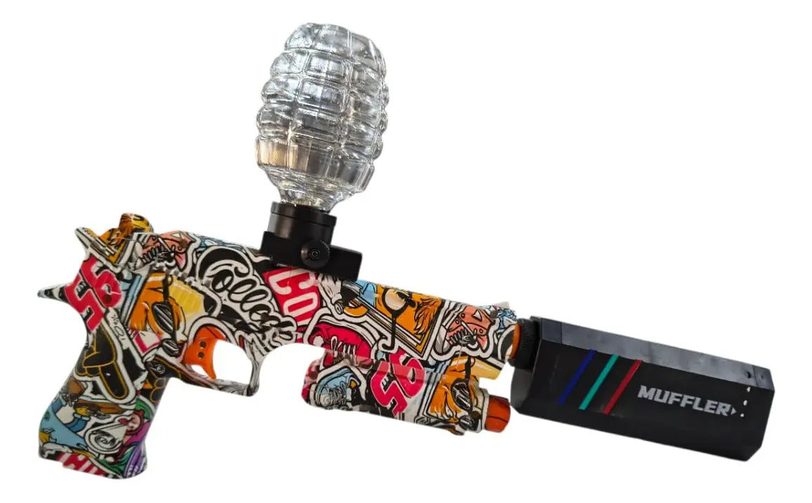 Pistola Candy Toys D8ah Con Luz Y 30,000 Balas