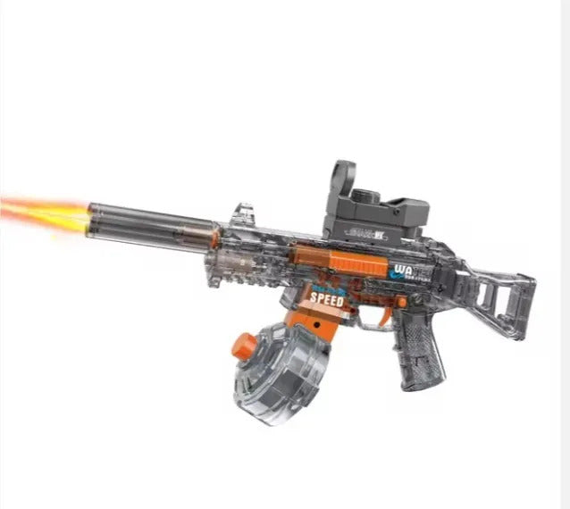 Pistola De Agua Eléctrica Rifle Recargable 3 Velocidades