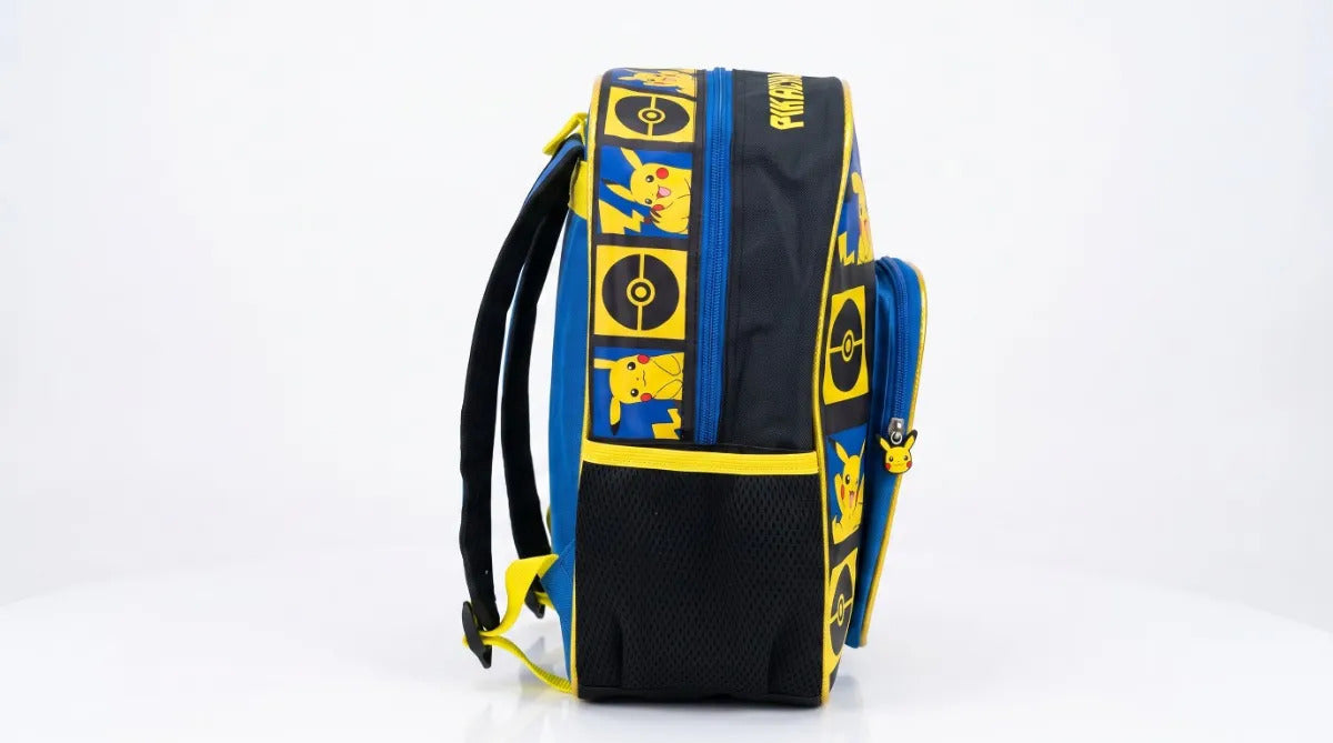 Mochila Kinder Ruz Pokémon Pikachu Infantil Diseño 3d Original