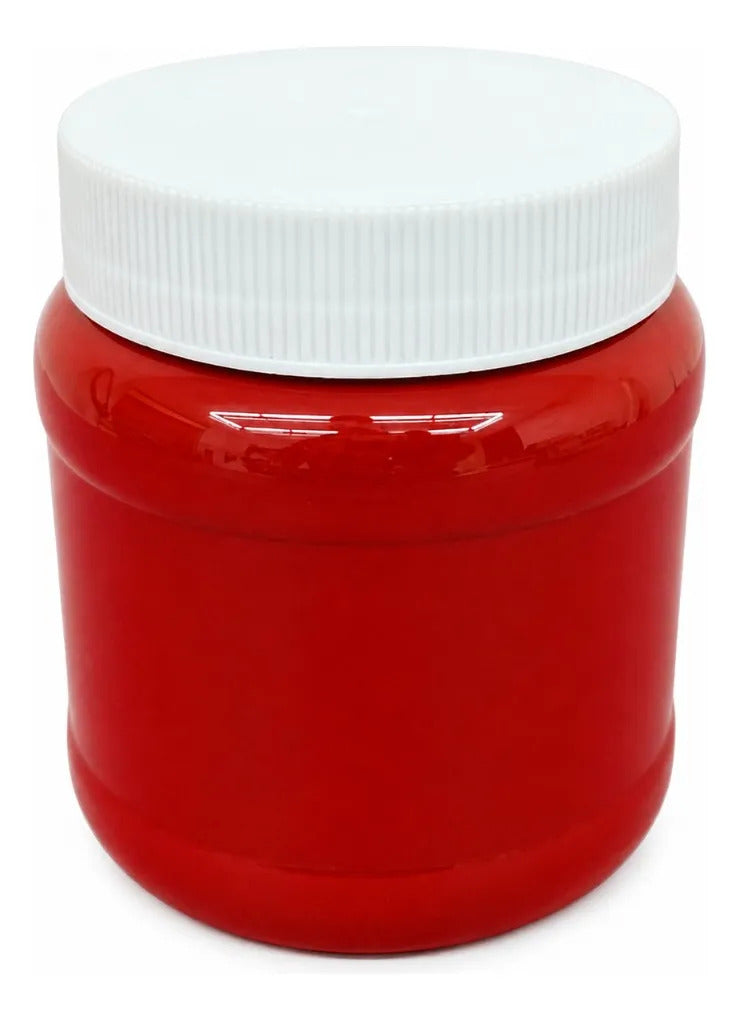 Pintura Acrílica Carmín Politec 250 Ml Ideal Para Proyectos