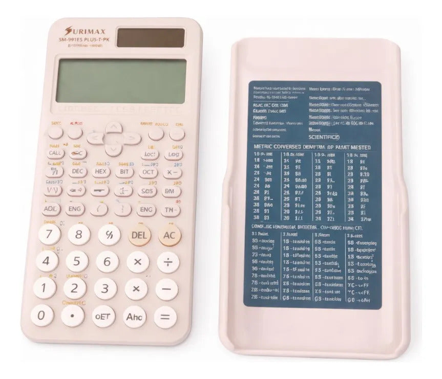 Calculadora Científica Surimax Rosa Solar 417 Funciones