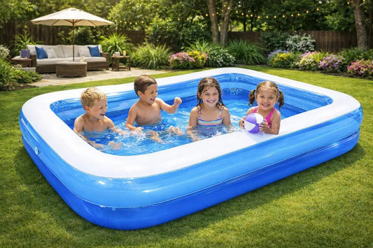 Piscina Inflable Rectangular 200x150x50cm 468l