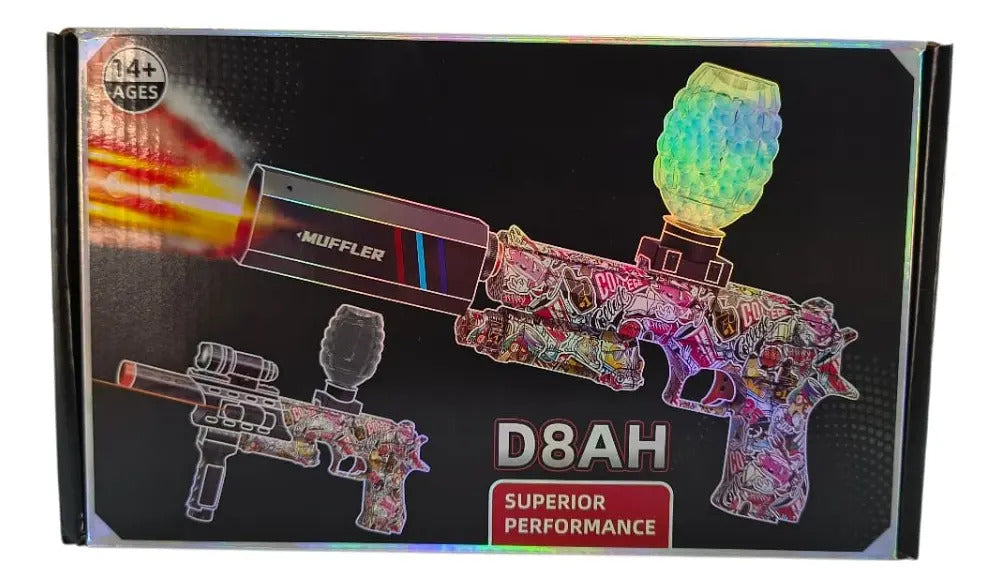 Pistola Candy Toys D8ah Con Luz Y 30,000 Balas