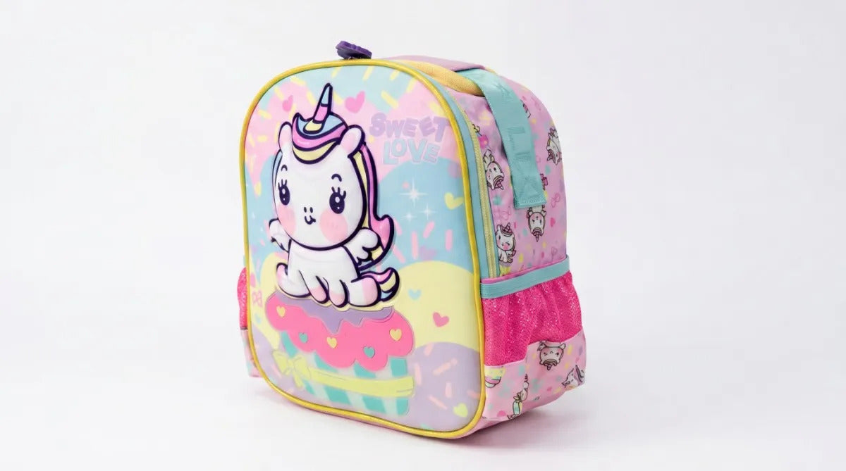 Lonchera Térmica Lluvia Unicornio Soft 3d Sweet Love