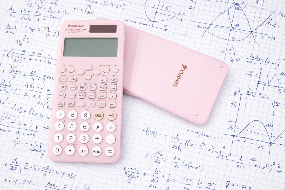Calculadora Científica Surimax Rosa Solar 417 Funciones