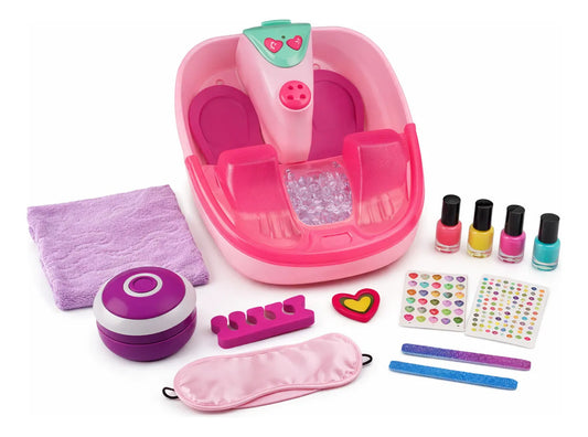 Set Spa De Uñas, Manos Y Pies 14 Piezas Candy Toys