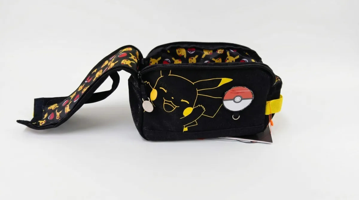 Lapicera Escolar Yadatex Pokémon Negra Satinada