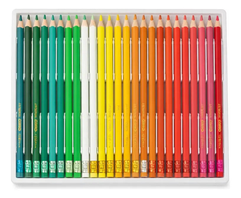 Lápices De Colores Borrables Triangulares 42 Piezas Surimax
