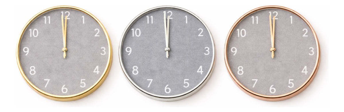 Reloj De Pared 29x4x29 Cm Diseño Elegante Para Hogar Oficina