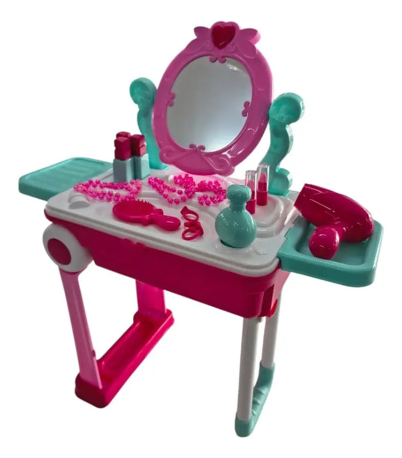 Tocador Infantil Be Star Beauty 2 En 1 Con Luz, Sonido
