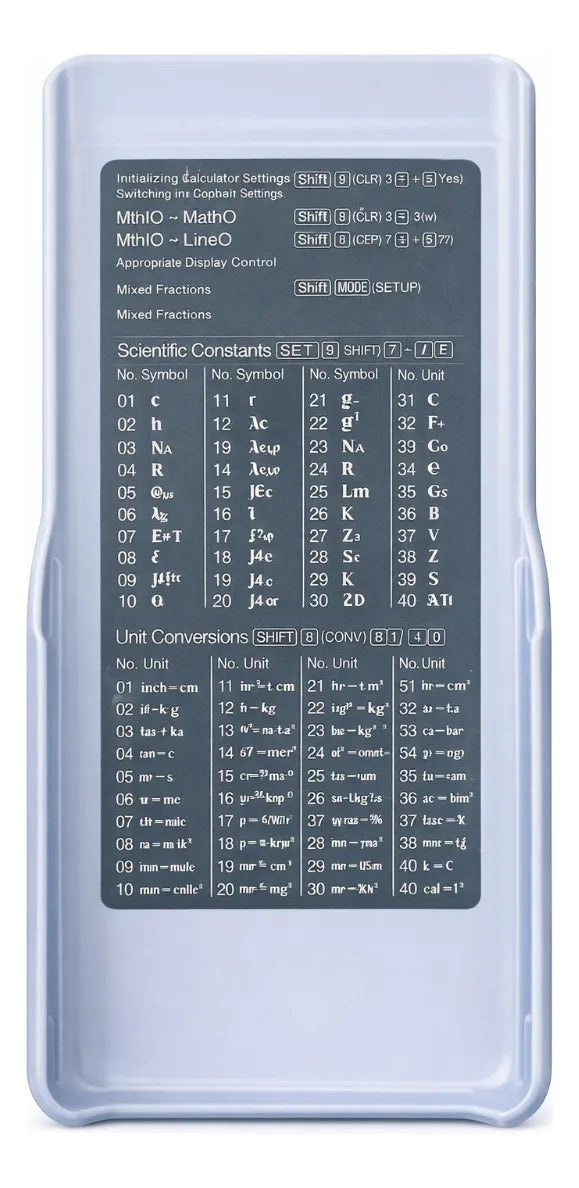 Calculadora Científica Azul Surimax 417 Funciones 2 Líneas