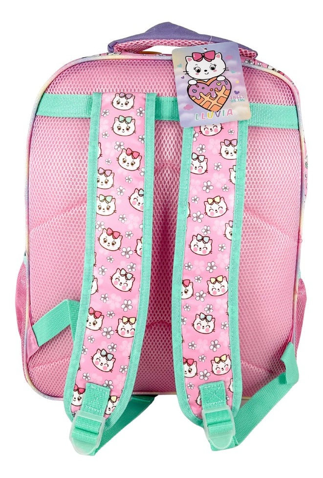 Mochila Marca Lluvia Gatita 3d