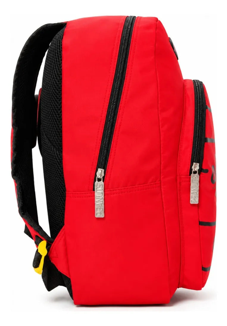 Set Tres Piezas Yadatex Casita Roja Snoopy Mochila Escolar
