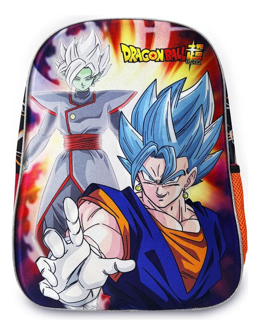 Set Escolar Yadatex Anaranjado 3 Pzas Goku Blue Zamasu