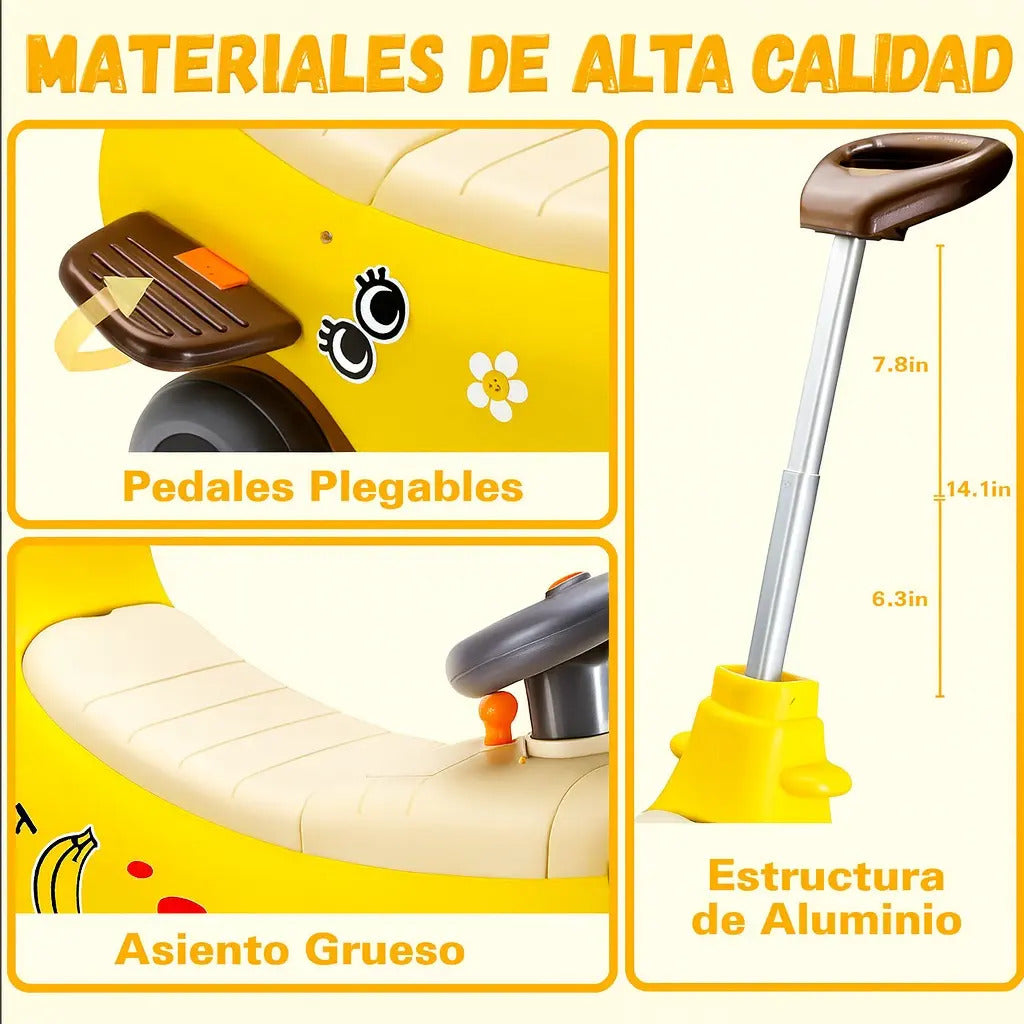 Montable Banana 4 En 1 Con Luces Y Sonidos Marca Candy Toys