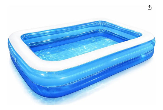 Piscina Inflable Rectangular 200x150x50cm 468l
