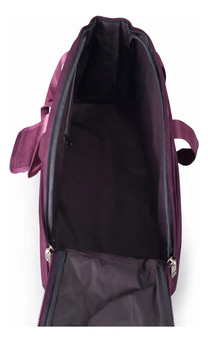 Maleta De Viaje Lluvia Magenta Diseño Amplio Y Funcional