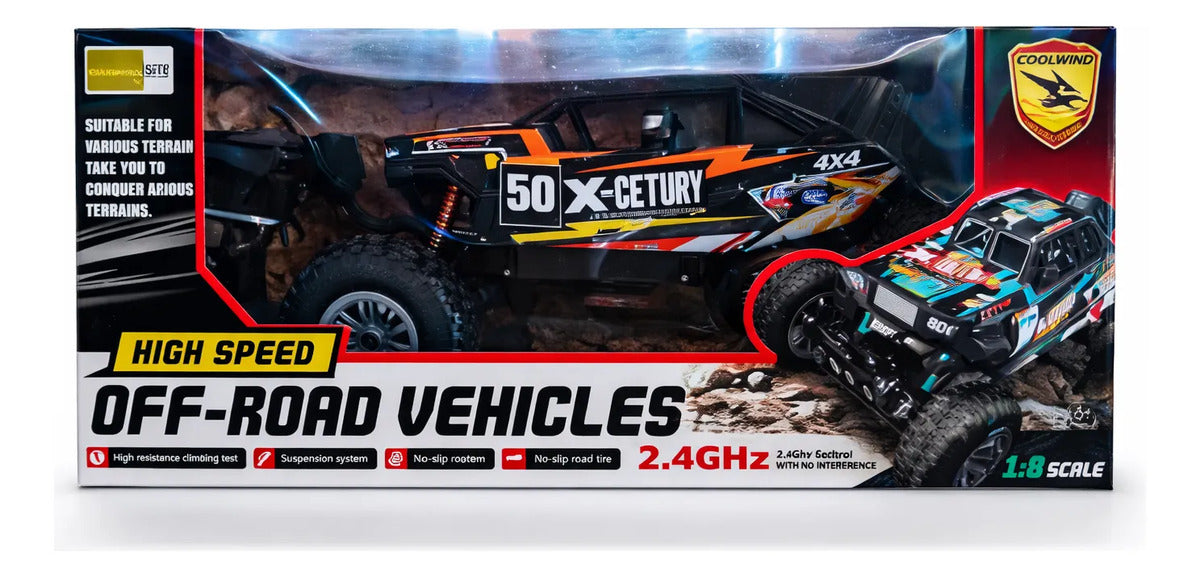 Camioneta Rc Off Road Candy Toys X-century 4x4