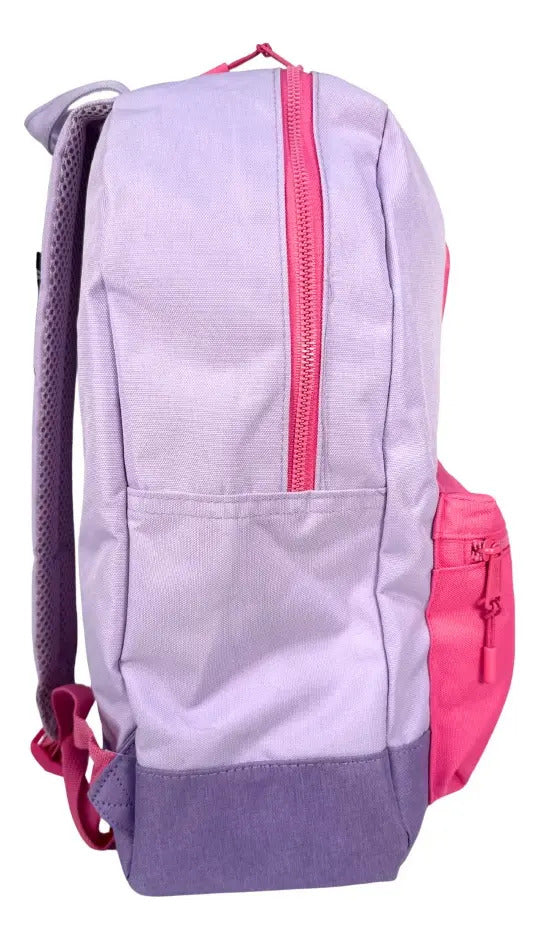 Mochila Juvenil Marca Lluvia Lila Rosa