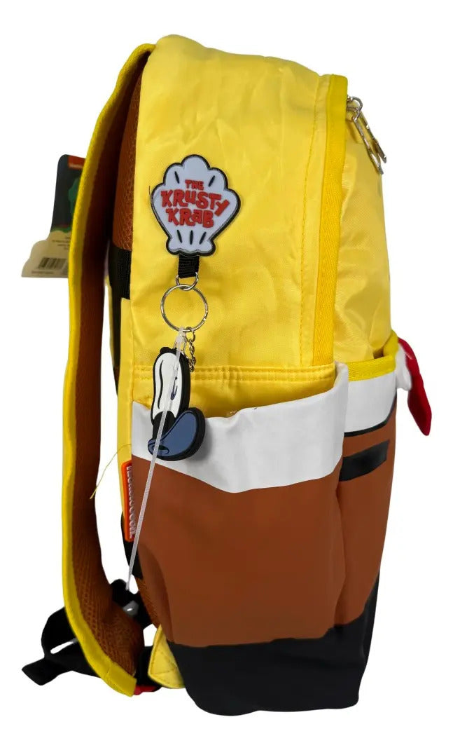 Mochila Primaria Marca Yadatex Bob Esponja Al Agua