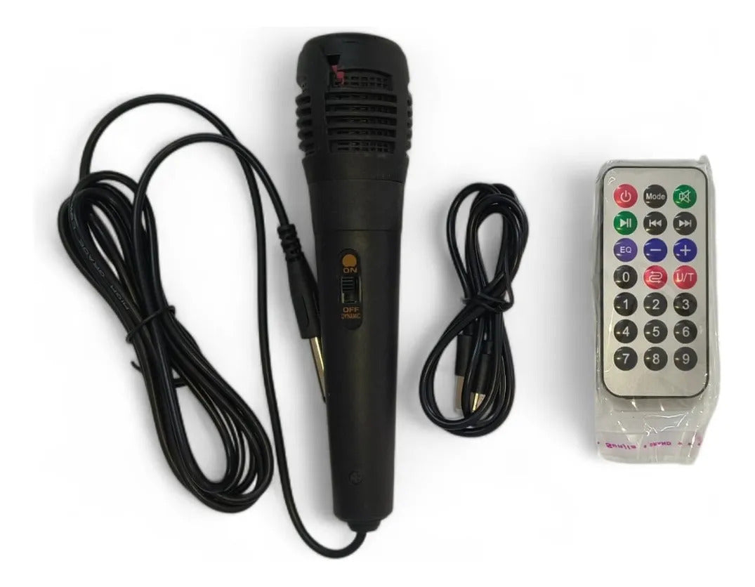 Bocina Amplificada Knup Recargable Bluetooth Radio Fm