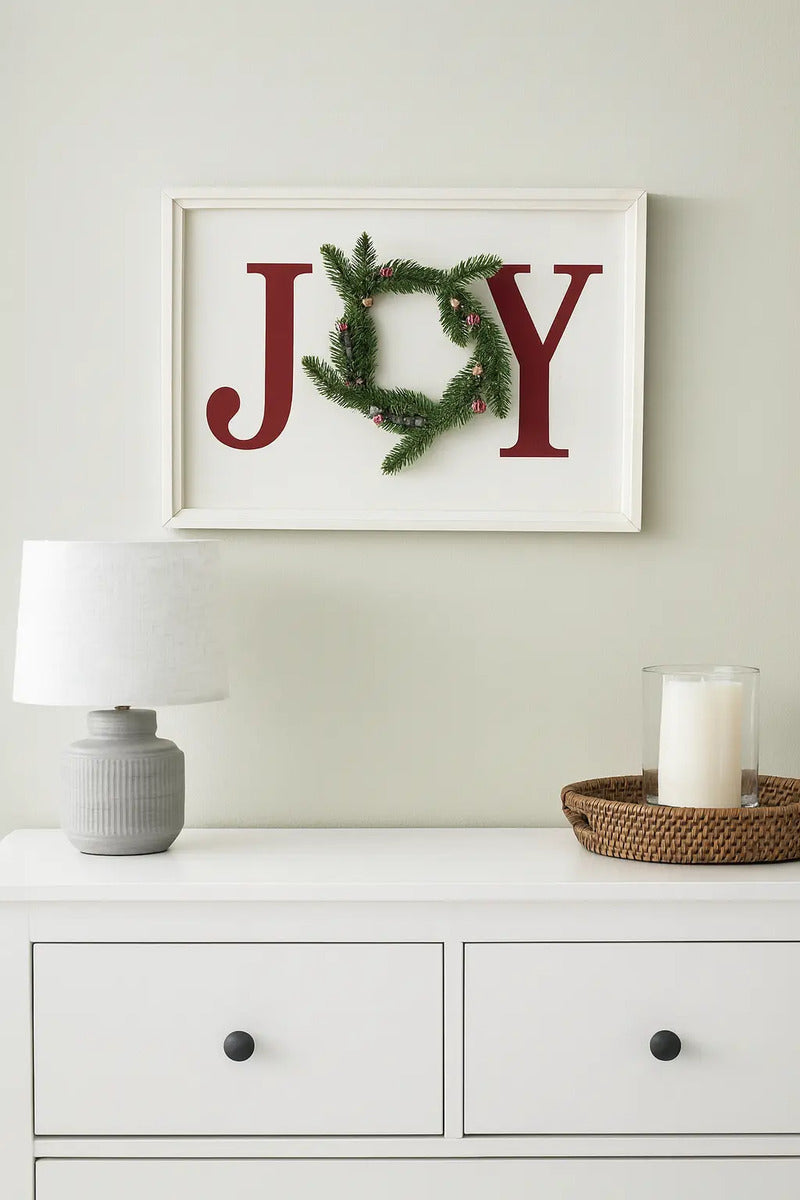 Cuadro Navideño Decorativo Marca Lluvia